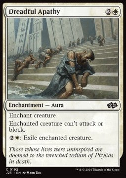 MTG Foundations Jumpstart 0192 Dreadful Apathy