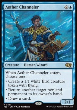 MTG Foundations Jumpstart 0283 Aether Channeler