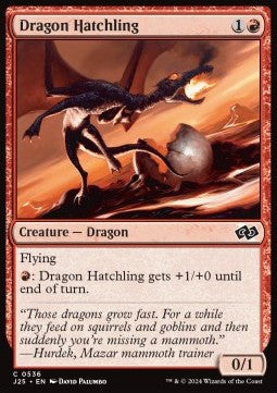 MTG Foundations Jumpstart 0536 Dragon Hatchling