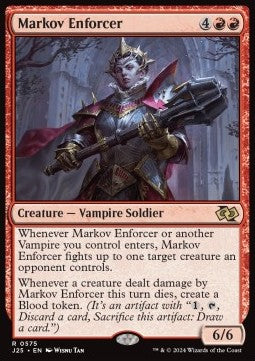 MTG Foundations Jumpstart 0575 Markov Enforcer