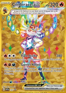 Scarlet & Violet Promo SVP163 Cinderace ex