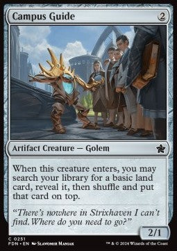 Magic the Gathering Foundations 0251 Campus Guide