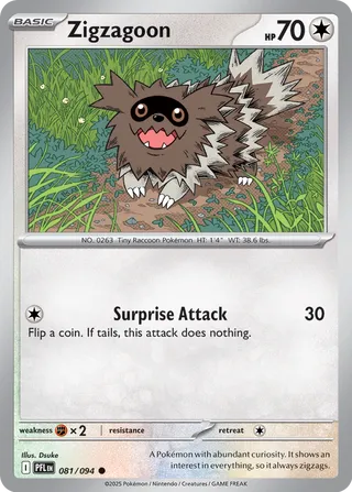 Phantasmal Flames 081/094 Zigzagoon