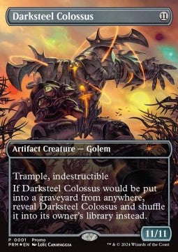 DCI Magic the Gathering Promo 0001 Darksteel Colossus (Foil)