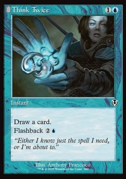 Innistrad Remastered 0369 Think Twice (Foil)
