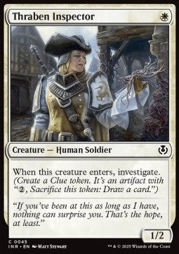Innistrad Remastered 0045 Thraben Inspector