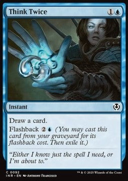 Innistrad Remastered 0092 Think Twice