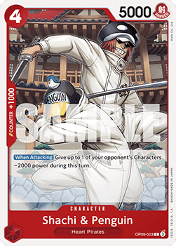 Emperors in the New World OP09-003 Shachi & Penguin