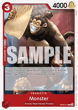 Emperors in the New World OP09-012 Monster