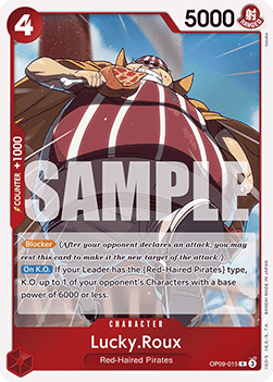 Emperors in the New World OP09-015 Lucky.Roux (Foil)