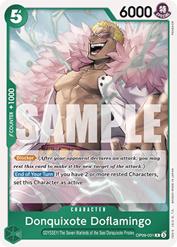 Emperors in the New World OP09-031 Donquixote Doflamingo (Foil)