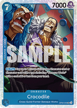 Emperors in the New World OP09-046 Crocodile (Foil)