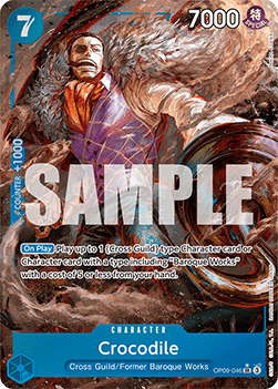 Emperors in the New World OP09-046 Crocodile (Foil)