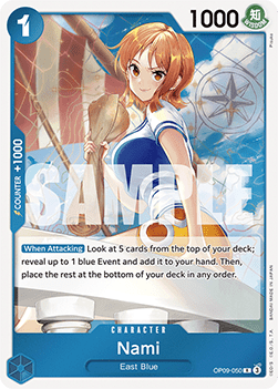 Emperors in the New World OP09-050 Nami (Foil)