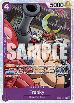 Emperors in the New World OP09-072 Franky (Foil)