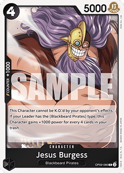Emperors in the New World OP09-086 Jesus Burgess (Foil)