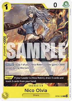 Emperors in the New World OP09-106 Nico Olvia