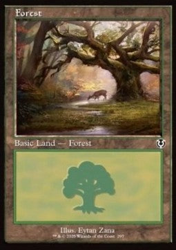 Innistrad Remastered 0297 Forest (Foil)