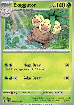 Prismatic Evolutions 002/131 Exeggutor