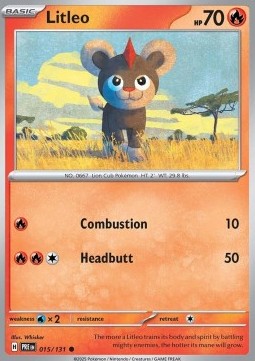 Prismatic Evolutions 015/131 Litleo