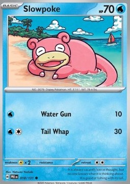 Prismatic Evolutions 018/131 Slowpoke