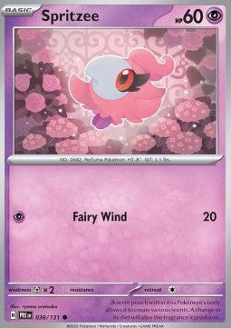 Prismatic Evolutions 038/131 Spritzee