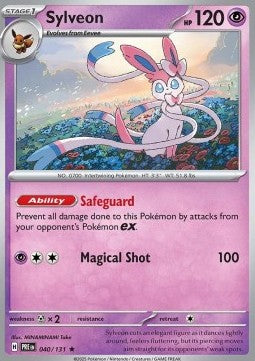 Prismatic Evolutions 040/131 Sylveon (Holo)