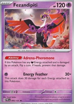 Prismatic Evolutions 045/131 Fezandipiti (Holo)