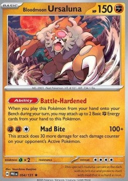 Prismatic Evolutions 054/131 Bloodmoonb Ursaluna (Holo)