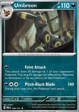 Prismatic Evolutions 059/131 Umbreon (Holo)
