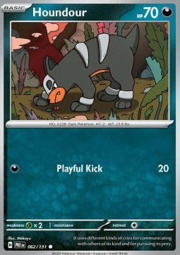 Prismatic Evolutions 062/131 Houndour