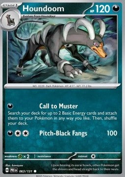 Prismatic Evolutions 063/131 Houndoom