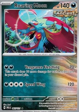 Prismatic Evolutions 065/131 Roaring Moon (Holo)
