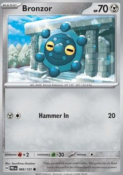 Prismatic Evolutions 066/131 Bronzor