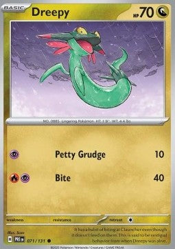 Prismatic Evolutions 071/131 Dreepy