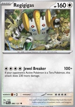Prismatic Evolutions 086/131 Regigigas