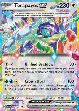 Prismatic Evolutions 092/131 Terapagos ex