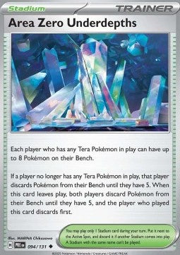 Prismatic Evolutions 094/131 Area Zero Underdepths