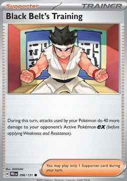 Prismatic Evolutions 096/131 Black Belt's Training