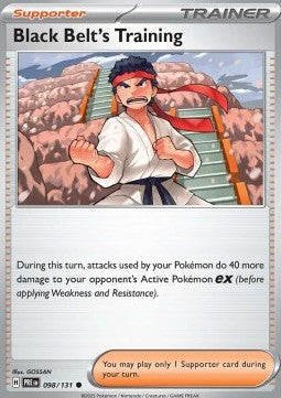 Prismatic Evolutions 098/131 Black Belt's Training
