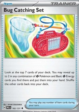Prismatic Evolutions 102/131 Bug Catching Set