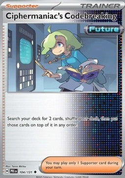 Prismatic Evolutions 104/131 Ciphermaniac's Codebreaking
