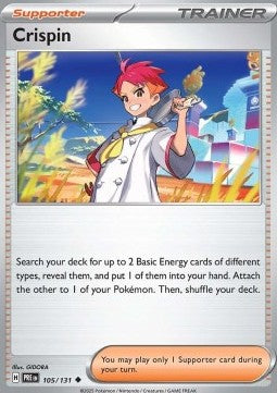Prismatic Evolutions 105/131 Crispin