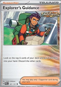 Prismatic Evolutions 107/131 Explorer's Guidance