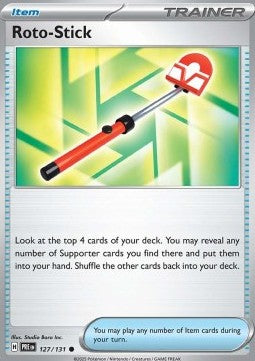 Prismatic Evolutions 127/131 Roto-Stick