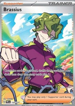 Prismatic Evolutions 135/131 Brassius