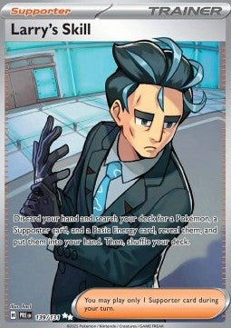 Prismatic Evolutions 139/131 Larry's Skill