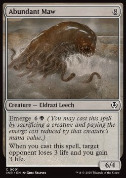 Innistrad Remastered 0001 Abundant Maw