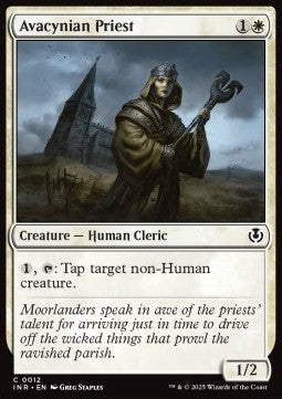 Innistrad Remastered 0012 Avacynian Priest