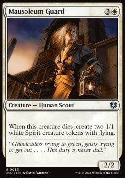 Innistrad Remastered 0033 Mausoleum Guard